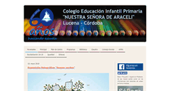 Desktop Screenshot of colegioaraceli.com